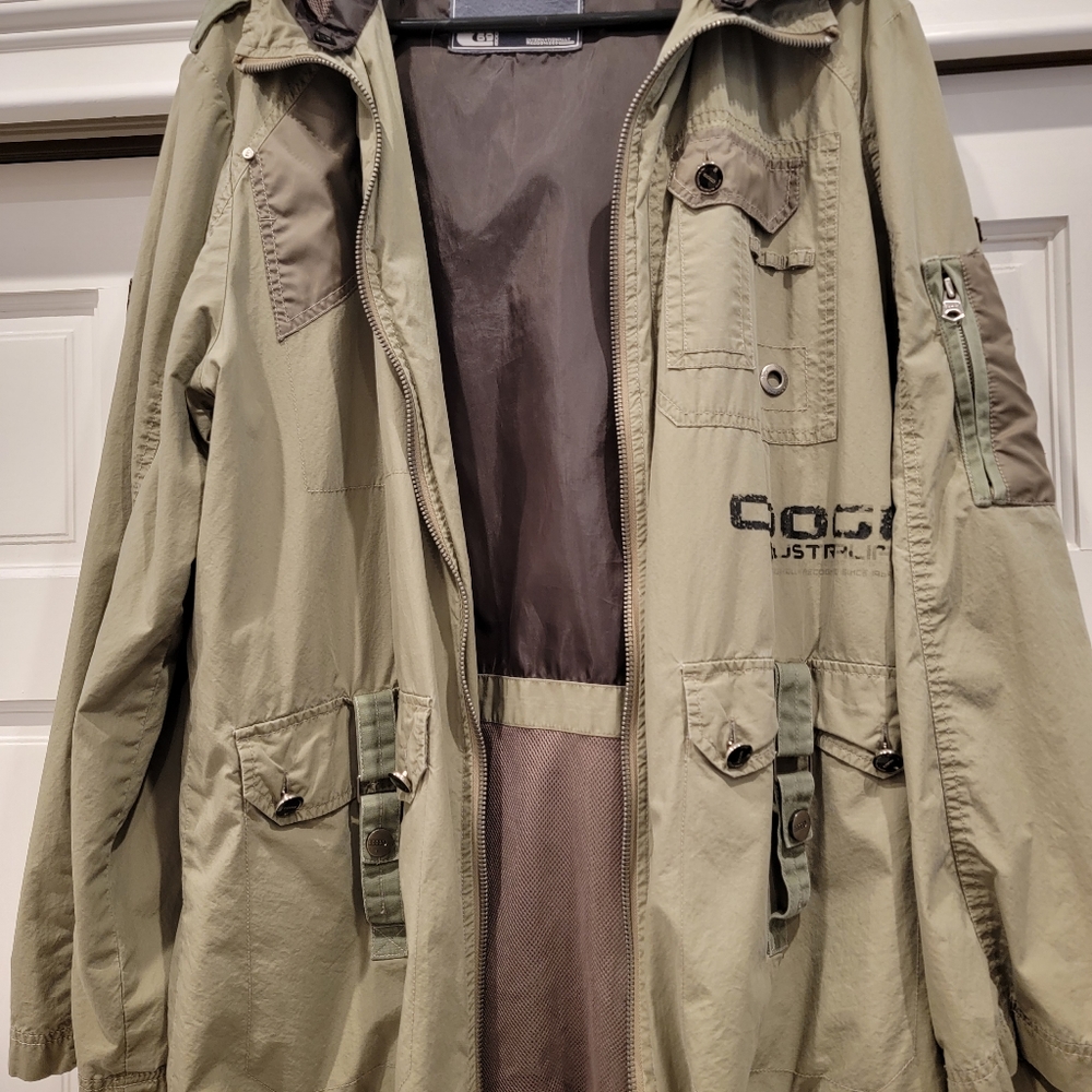 Coogi Australia men's jacket army green XL